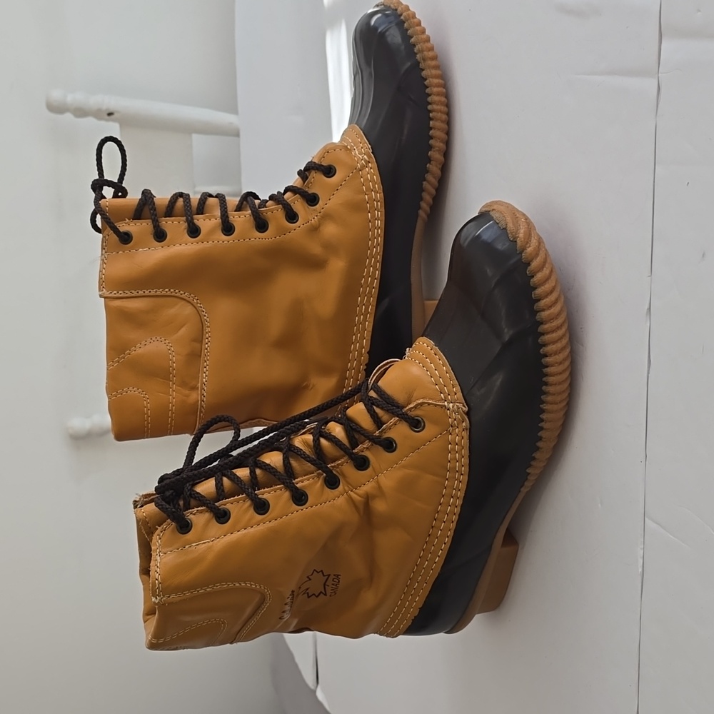 Cabela's Canada Duck Boots Steel Shank Size 11 Brown